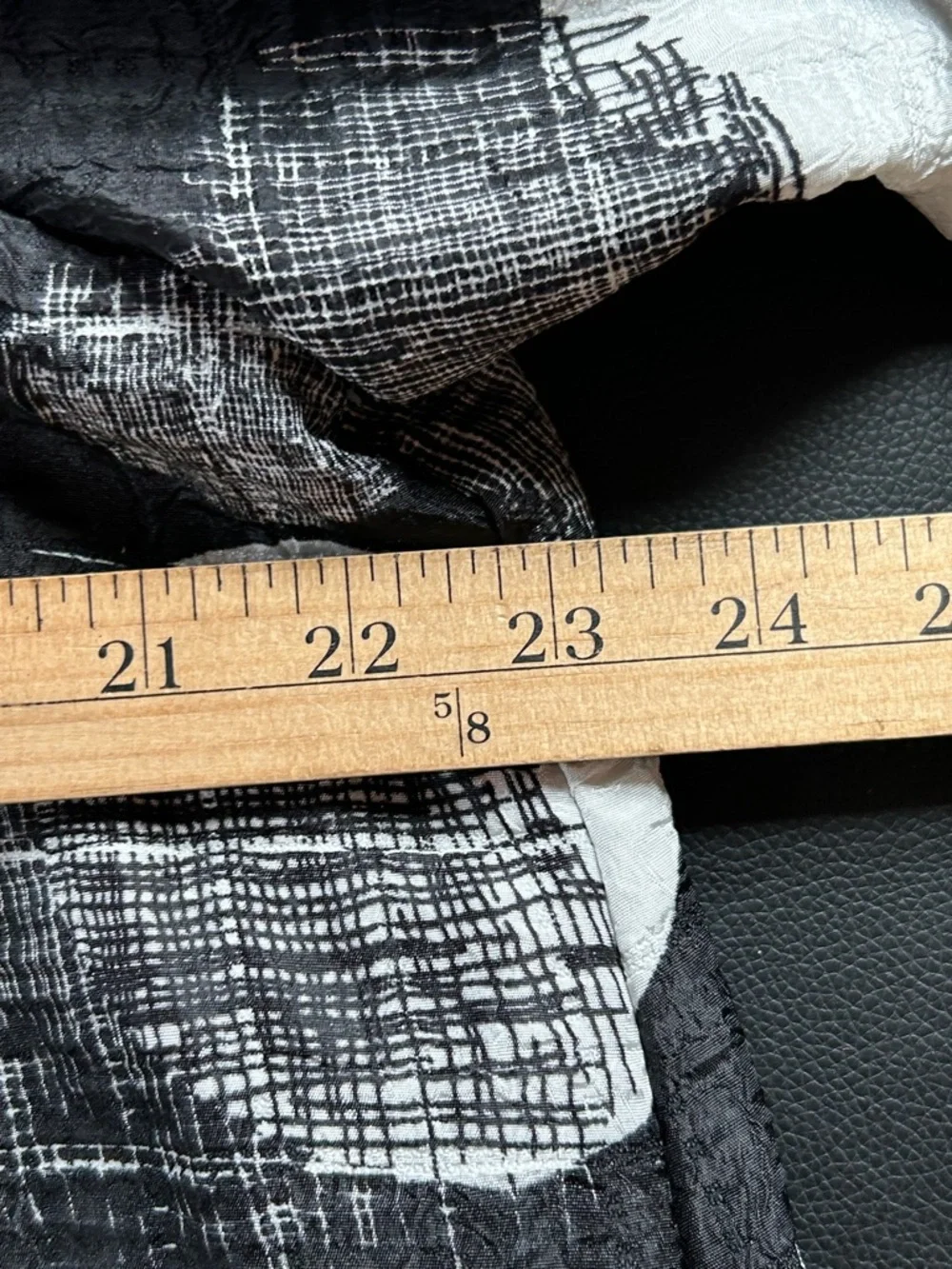 Joseph Ribkoff Art To Wear Black White Abstract Dot Button-Front Jacket Size 14 - Picture 8 of 9